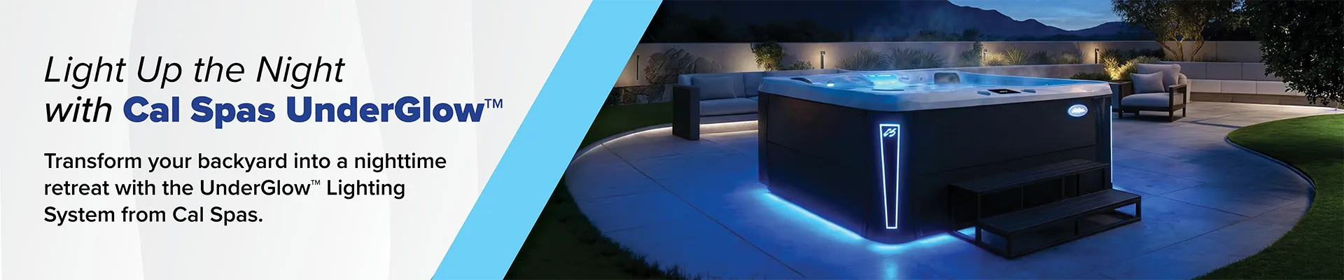 Calspas hot tub being used in a family setting - Pasadena